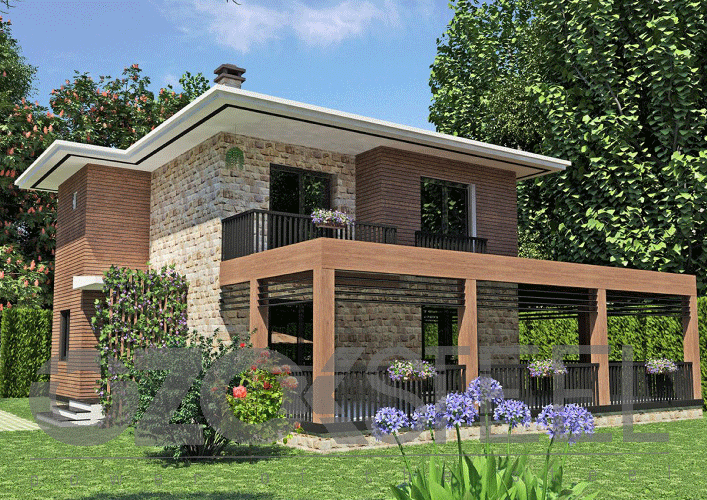 Simge Hafif Çelik Villa 202 m² 