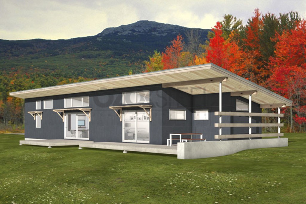 Style Light Steel House  100 m²