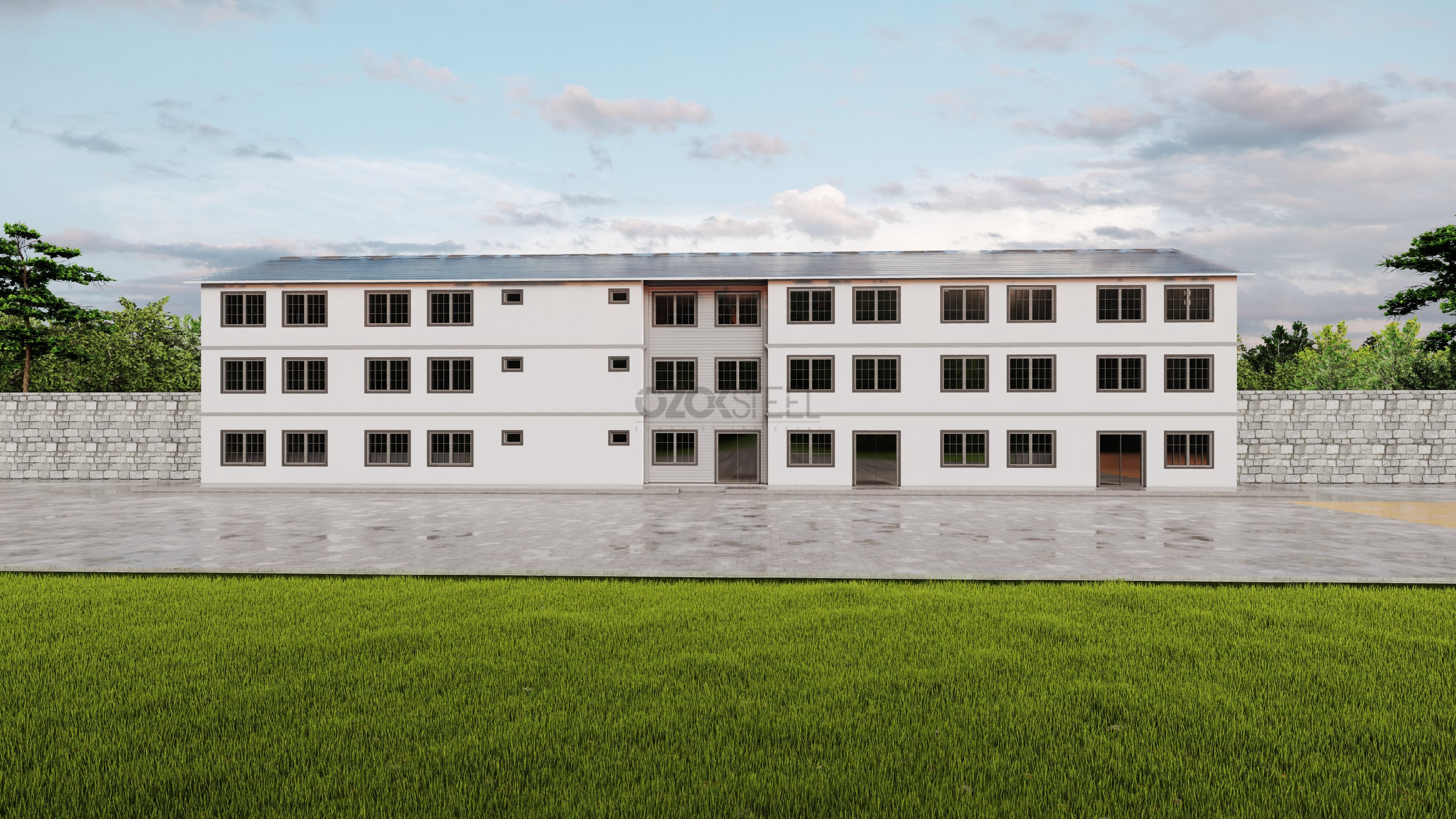 Three-Storey Educational Facility - 1945 m²