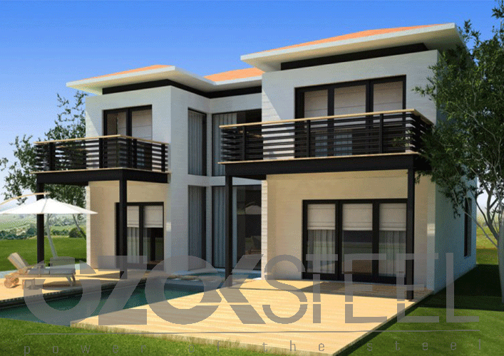 Deriv Light Steel House  200 m²