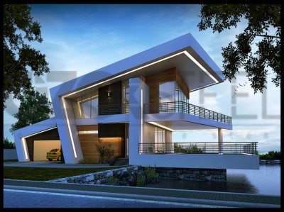 Uzay Light Steel Villa  192 m²