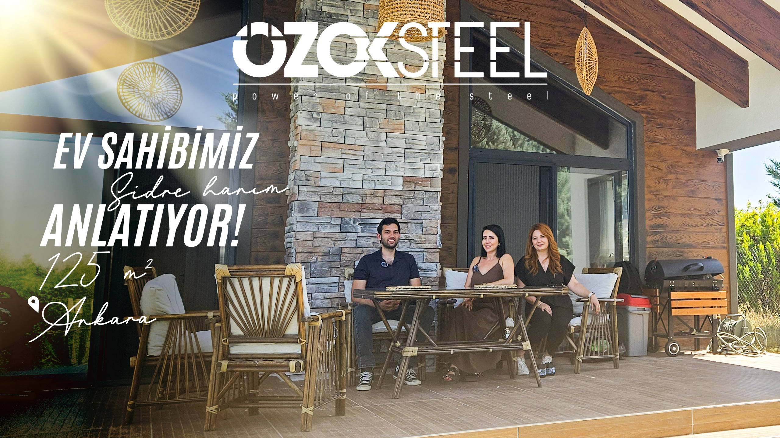 A Real Experience: The Story of a 125 m² Single-Storey Steel Home with Ms. Sidre