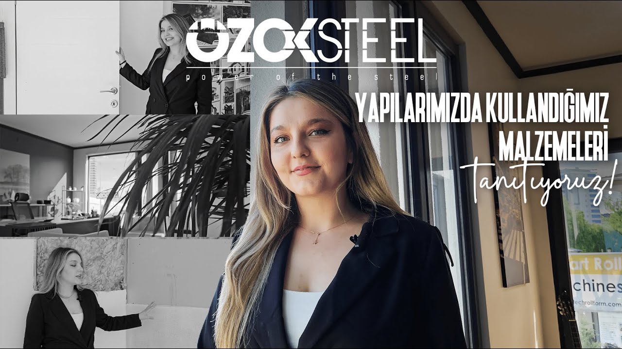 Hafif Çelik Yapılarımızda Hangi Malzemeleri Kullanıyoruz? 