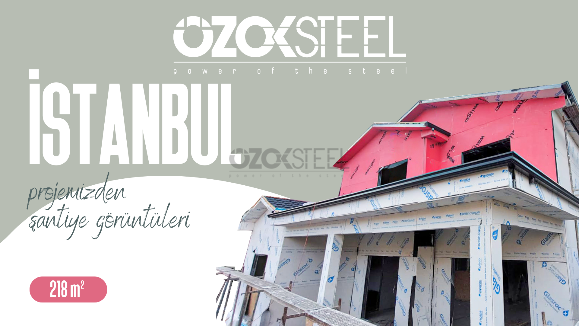 Stahlleichtbau Istanbul Baustelle