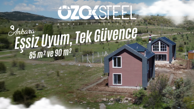 Zwei Stahlhäuser, eine Vision: Die Handschrift von Özok Steel!